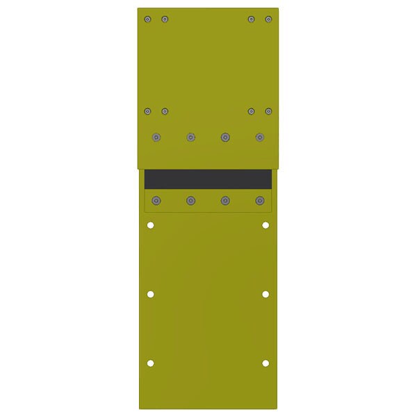 Sonny’s Steel 34-7/8” x 12” Conveyor Entrance Trap Door Complete Assembly, designed for efficient and durable conveyor system installation.