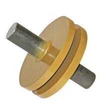 Sonny's heat-treated steel 1-15/16 x 10-3/16 log chain take-up drum, designed for durability and use in car wash systems.