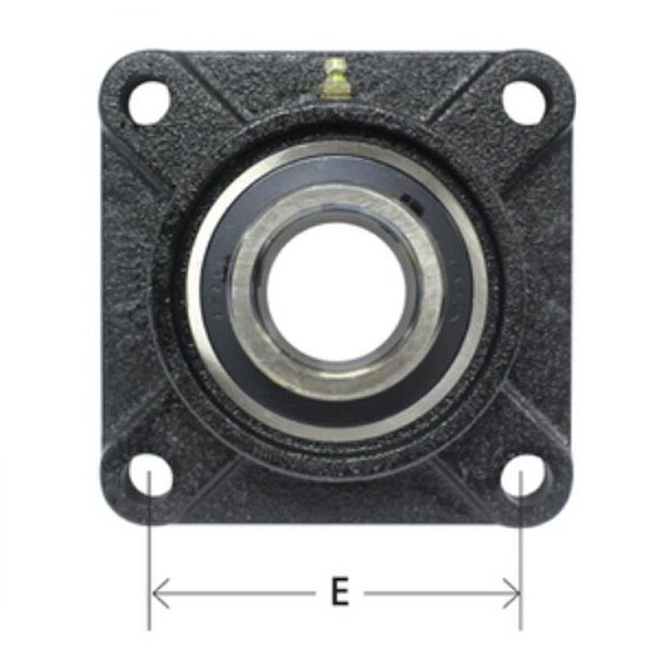 AMI 1-1/2" 4-Bolt Flange Bearing, designed for heavy-duty use in car wash and industrial equipment, providing secure mounting and smooth rotation.