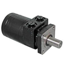 Parker steel 4-bolt hydraulic motor designed for use with Sonny’s side washer, ideal for car wash systems.