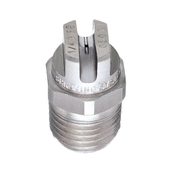 Spraying Systems Stainless Steel 1/4'' Male MEG 15045 Nozzle Wash Jet