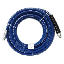 Suttner 15' x 3/8" Blue High Pressure Single Wire Hose