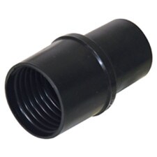 Mr Nozzle Black 2'' x 2'' Vacuum Hose Swivel Cuff for secure and flexible vacuum hose connections in car wash applications